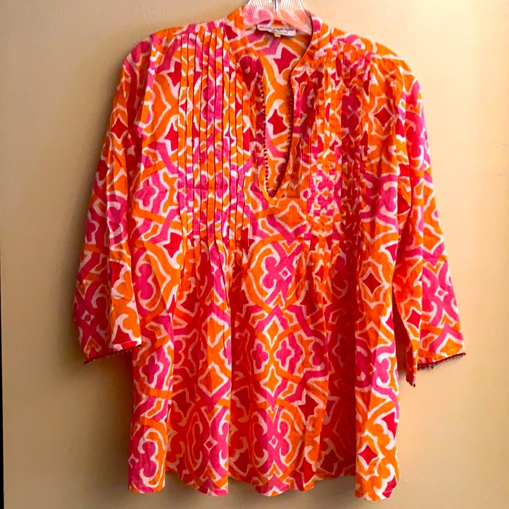 Roberta Roller Rabbit boho top - Picture 3 of 7